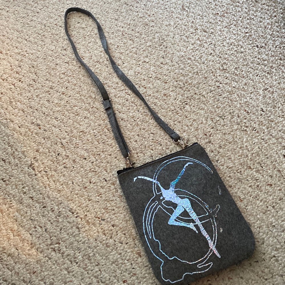 Dave matthews band dmb firedancer iridescent crossbody bag purse rare